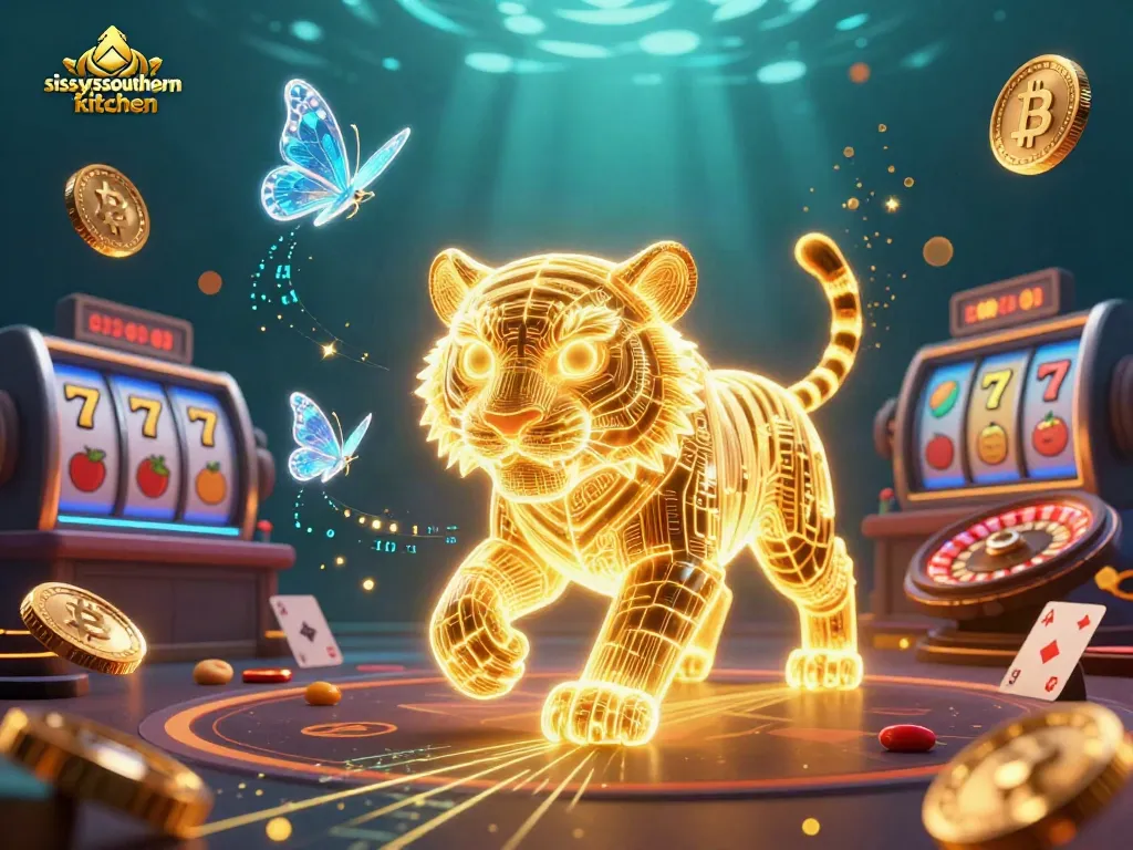 Sissy's Southern Kitchen enhances excitement with neon casino vibes and dynamic gaming visuals.